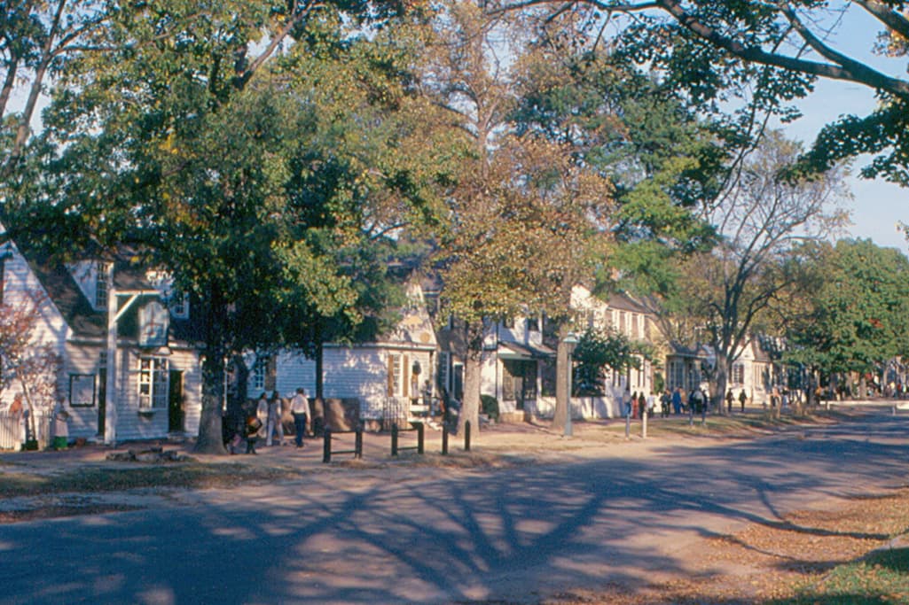 Duke of Gloucester Street in Colonial Williamsburg